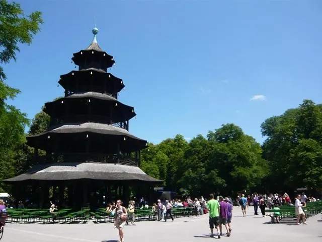 Hotel Biederstein Am Englischen Garten Mnichov